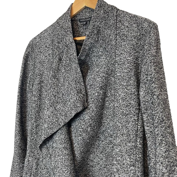Eileen Fisher Gray Cardigan Open Waterfall Size XL - Picture 8 of 8